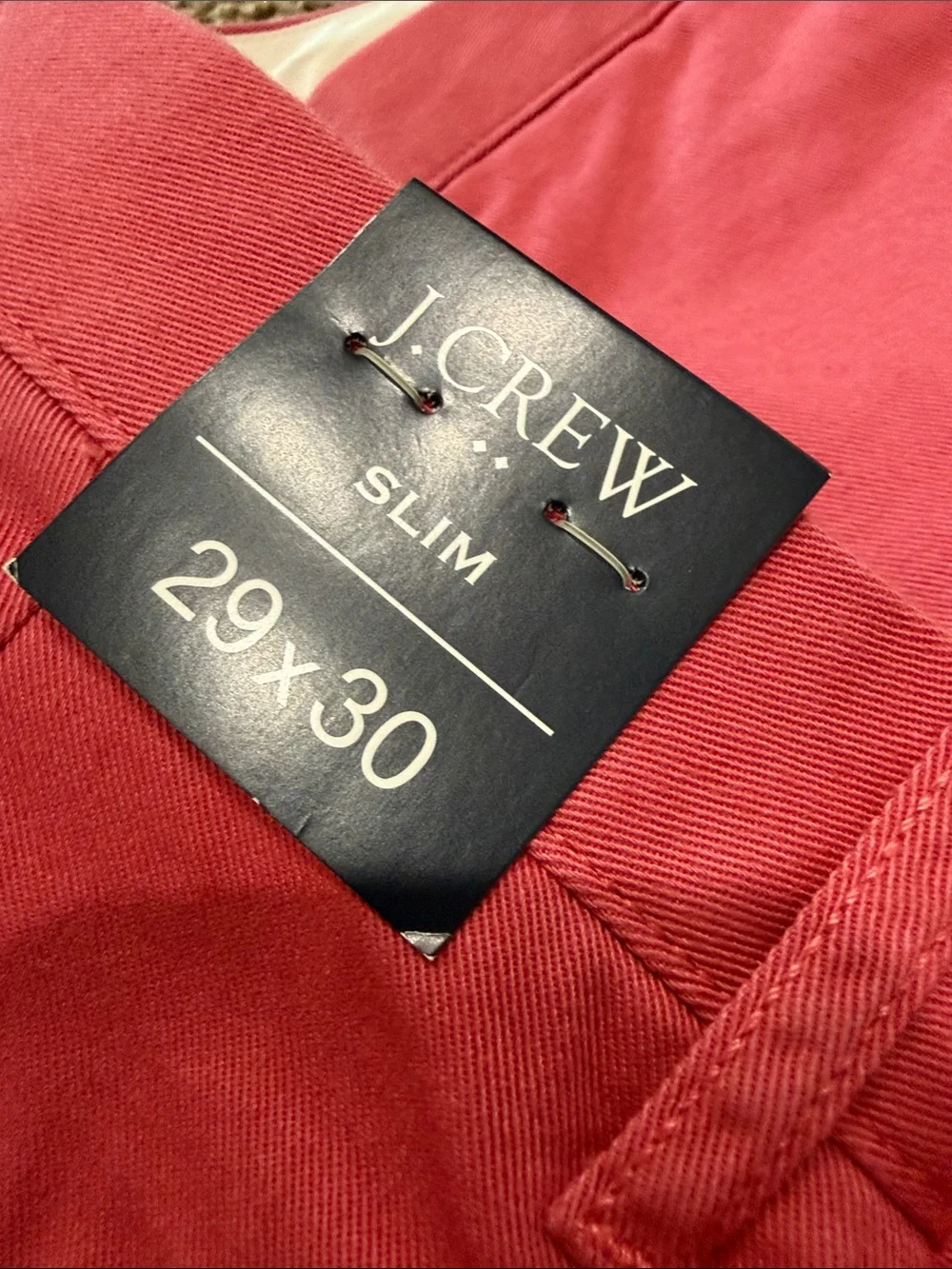 J. Crew Coral Pink Chino Pants